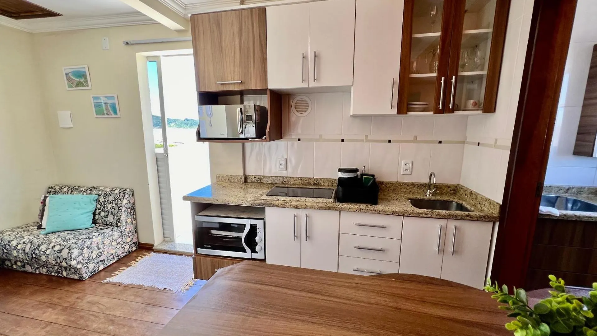Apartment Ferienwohnung Acorde Com O Cenario Beira Mar - Coberturinha Bombinhas